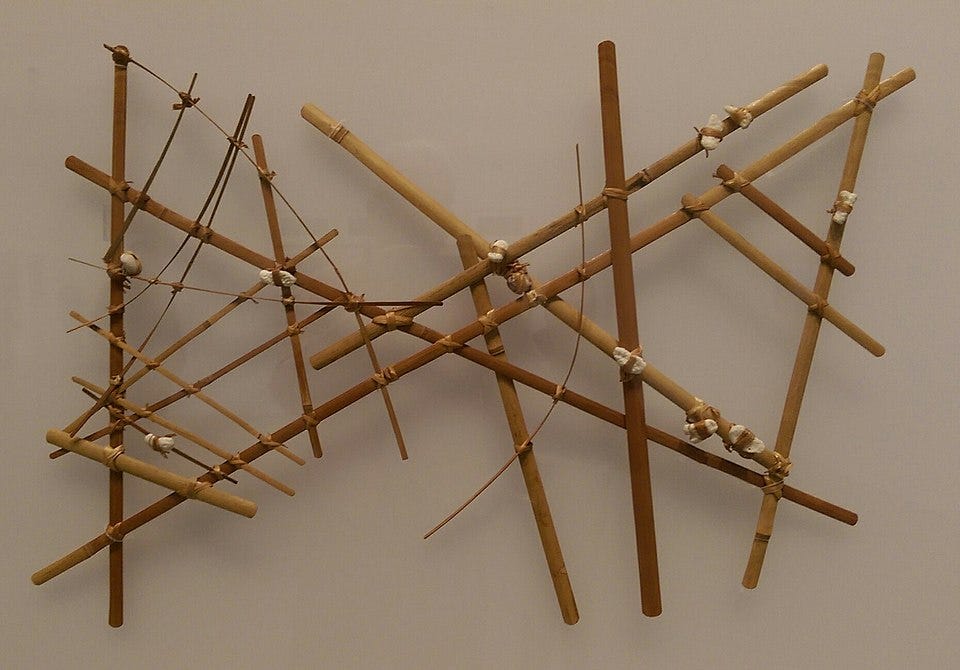 File:Micronesian navigational chart.jpg File:Micronesian navigational chart.jpg