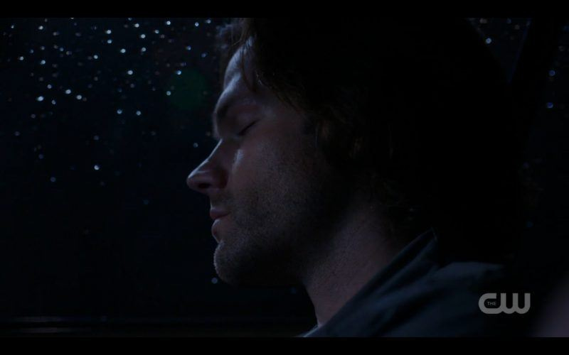 supernatural sam winchester sleeping in impala