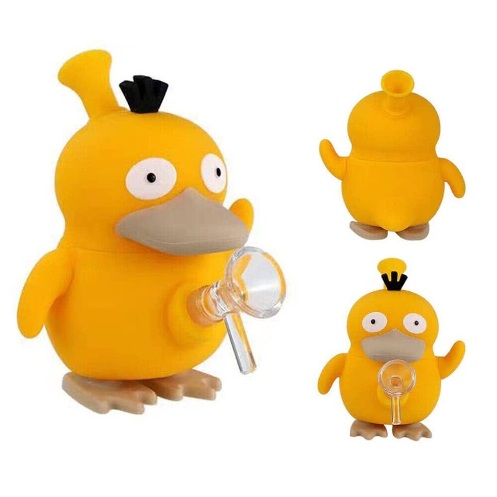 Psyduck Silicone Water Pipe – Flower Power Packages