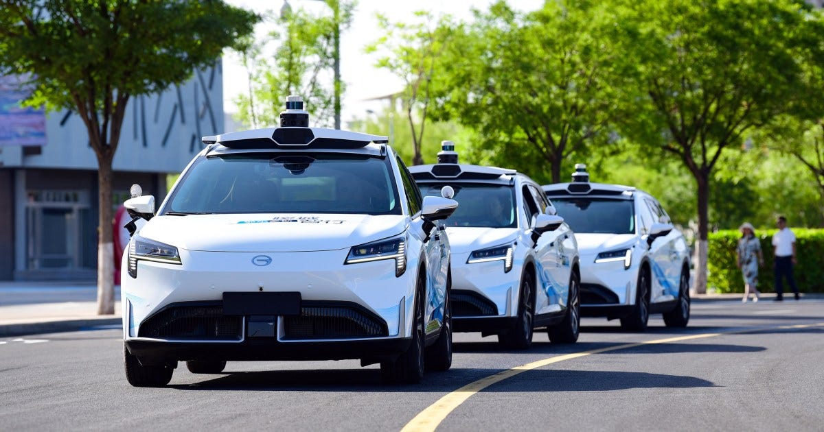 The robotaxis have arrived