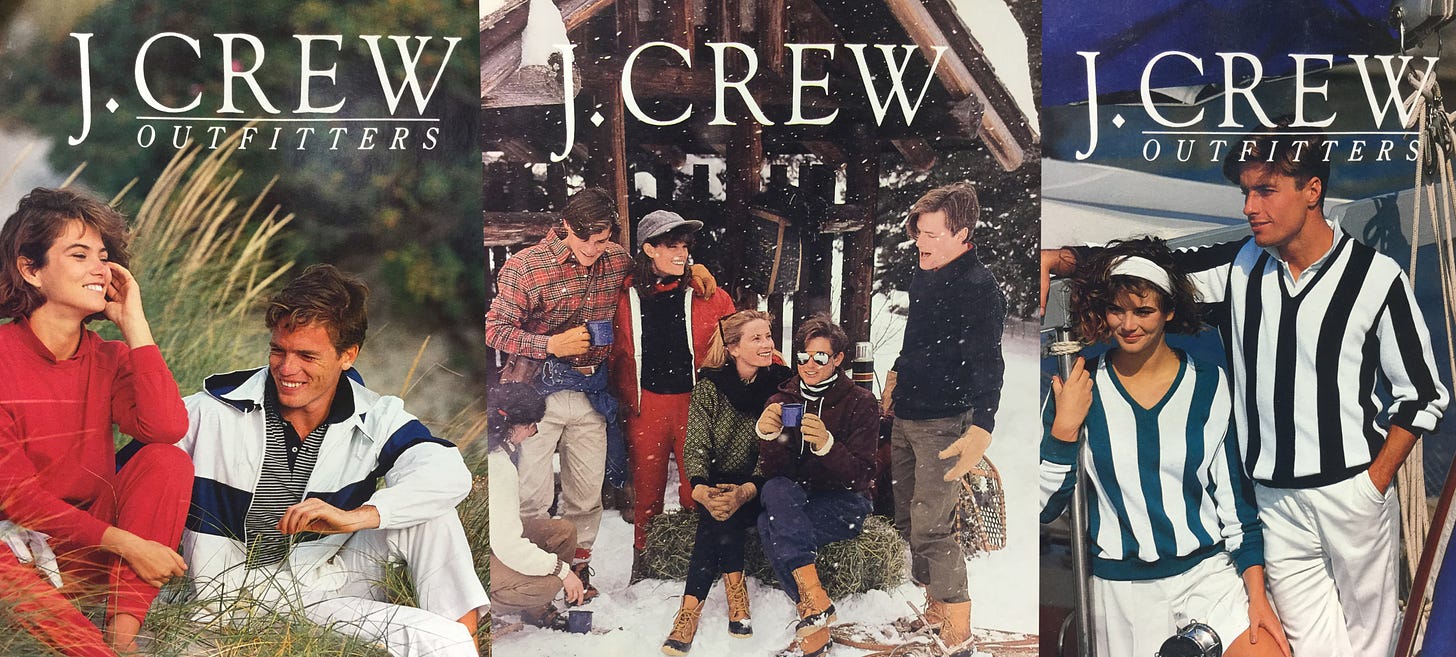 90s Nostalgia, Prep School Chic, and the J.Crew Catalogue