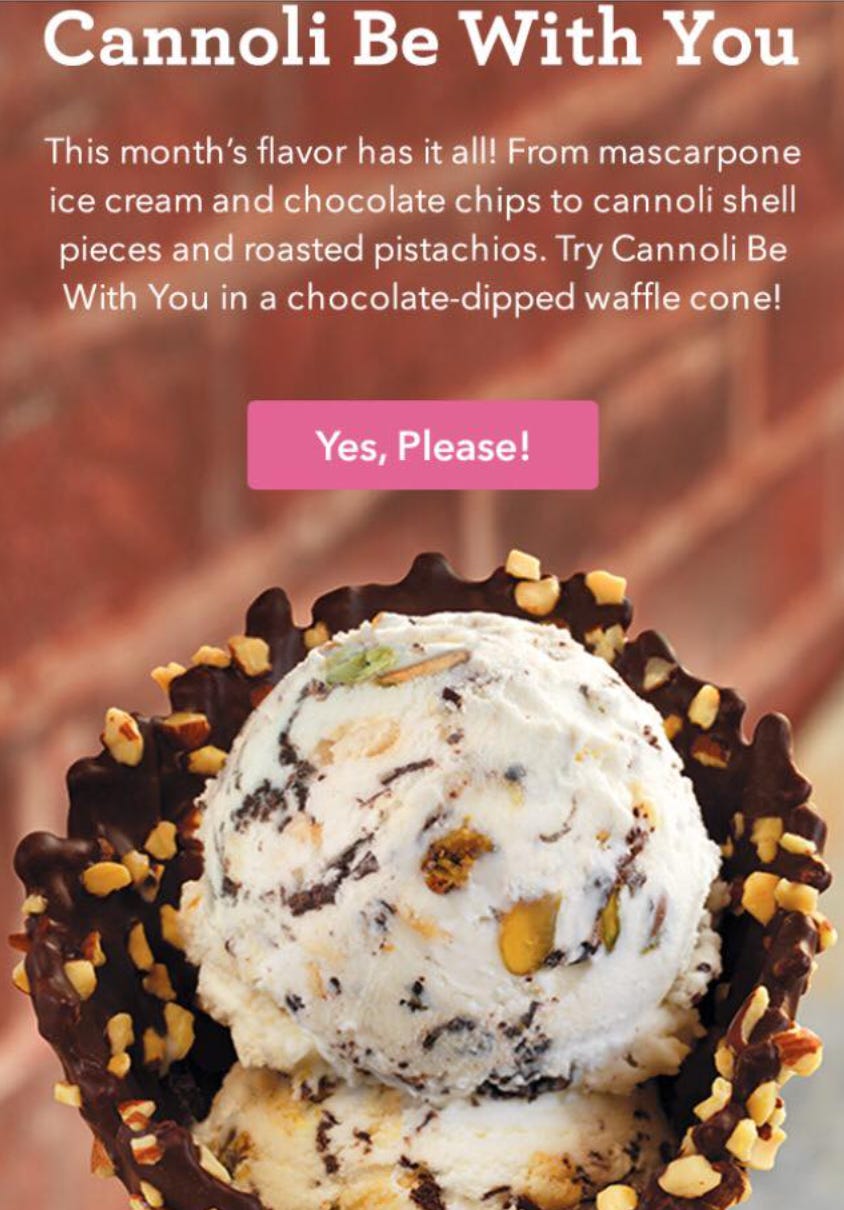Cannoli be with you ad