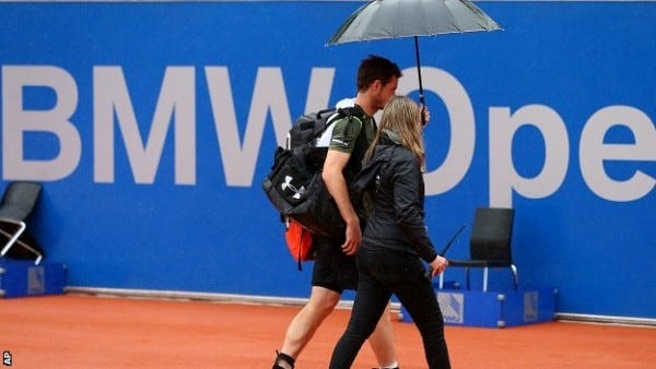 andy murray munich open final delayed by rain 2015