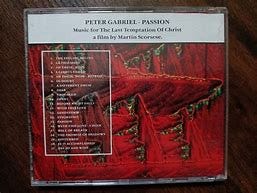 Image result for passion cd peter gabriel