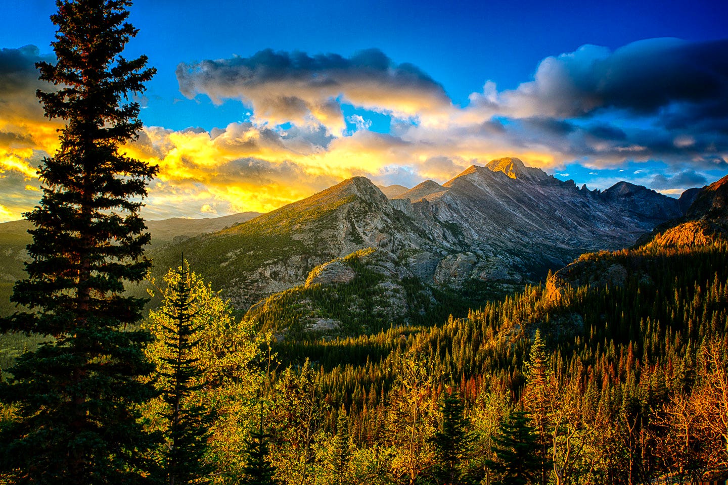 Longs Peak Sunrise" — Colorado Josh Photography