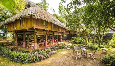 Traditional Stilt House - Pu Luong Tree House