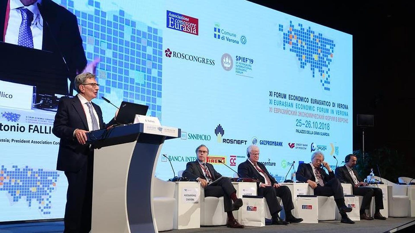 Forum Euroasiatico, al via a Verona: "E' il momento di superare pregiudizi  e barriere geopolitiche" - Nord Est Economia