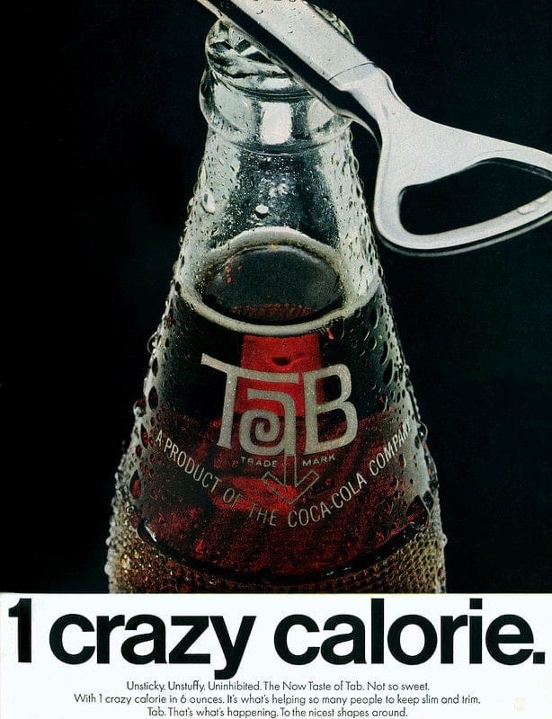 Vintage Tab cola: Remember this popular sugar-free diet soda? - Click  Americana