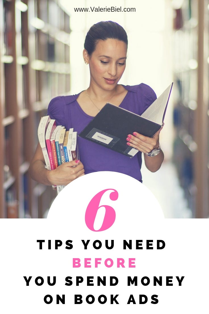 6 Tips You Need BEFORE You Spend Money Advertising your Books!