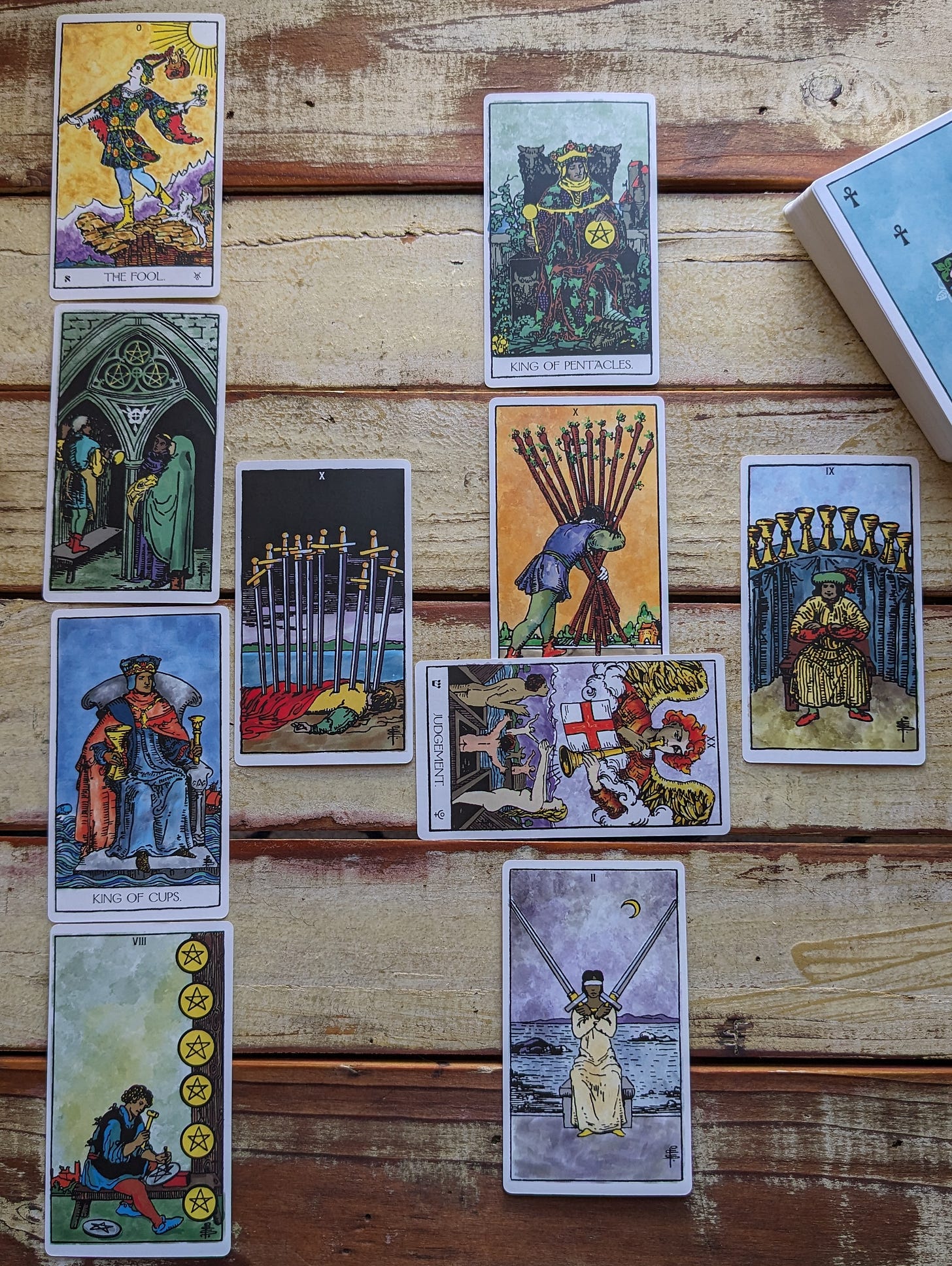 Tarot Spread - RWS