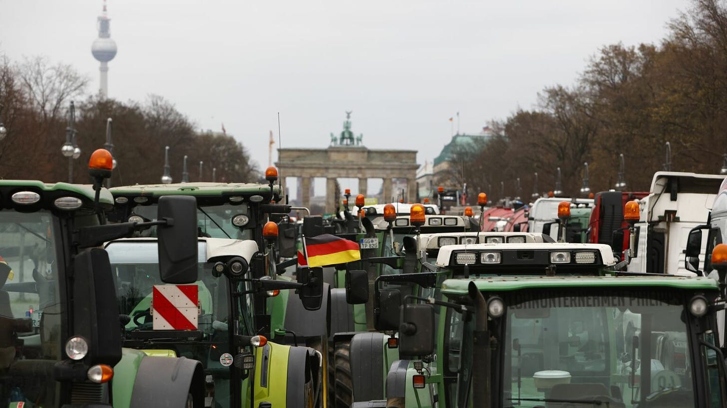 Οι Αγρότες Της Γερμανίας Αντιστέκονται Στην “Πράσινη” Τυραννία – Η Ατζέντα Net Zero (“Καθαρό Μήδεν”) Αποτελεί Υπαρξιακή Απειλή Για Την Ευρωπαϊκή Γεωργία.