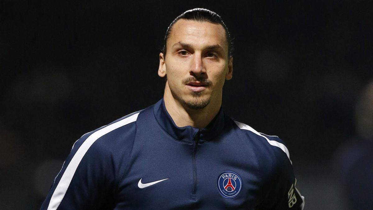 Zlatan Ibrahimovic ends his Paris Saint-Germain career with conquerer message 2016 images