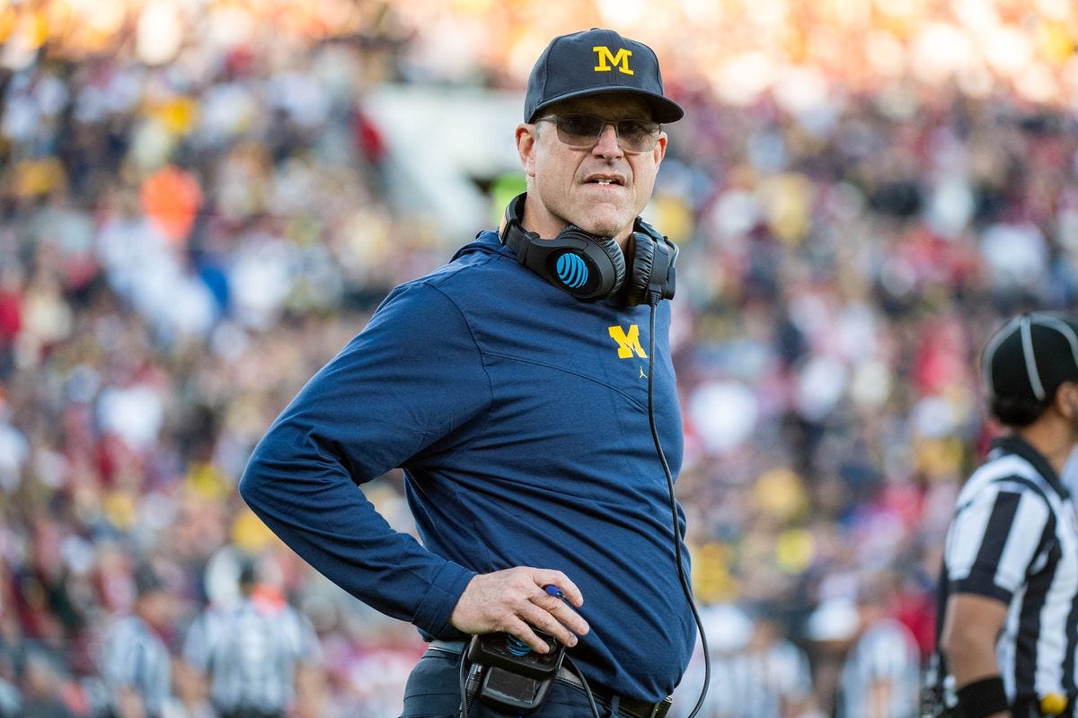 Everything Jim Harbaugh said in first pre-National Championship presser -  Maize n Brew