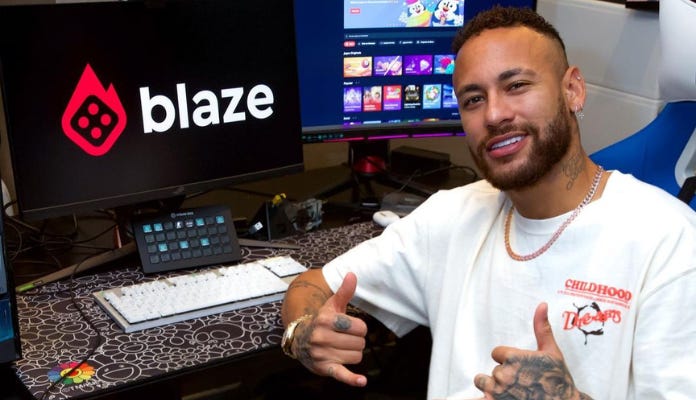 Neymar é o novo embaixador da Blaze, cassino acusado de não devolver  dinheiro dos clientes | Portal do Bitcoin