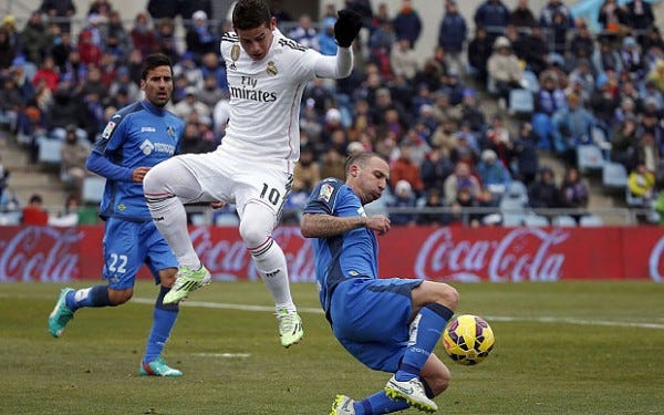 getafe vs real madrid la liga soccer 2015 images