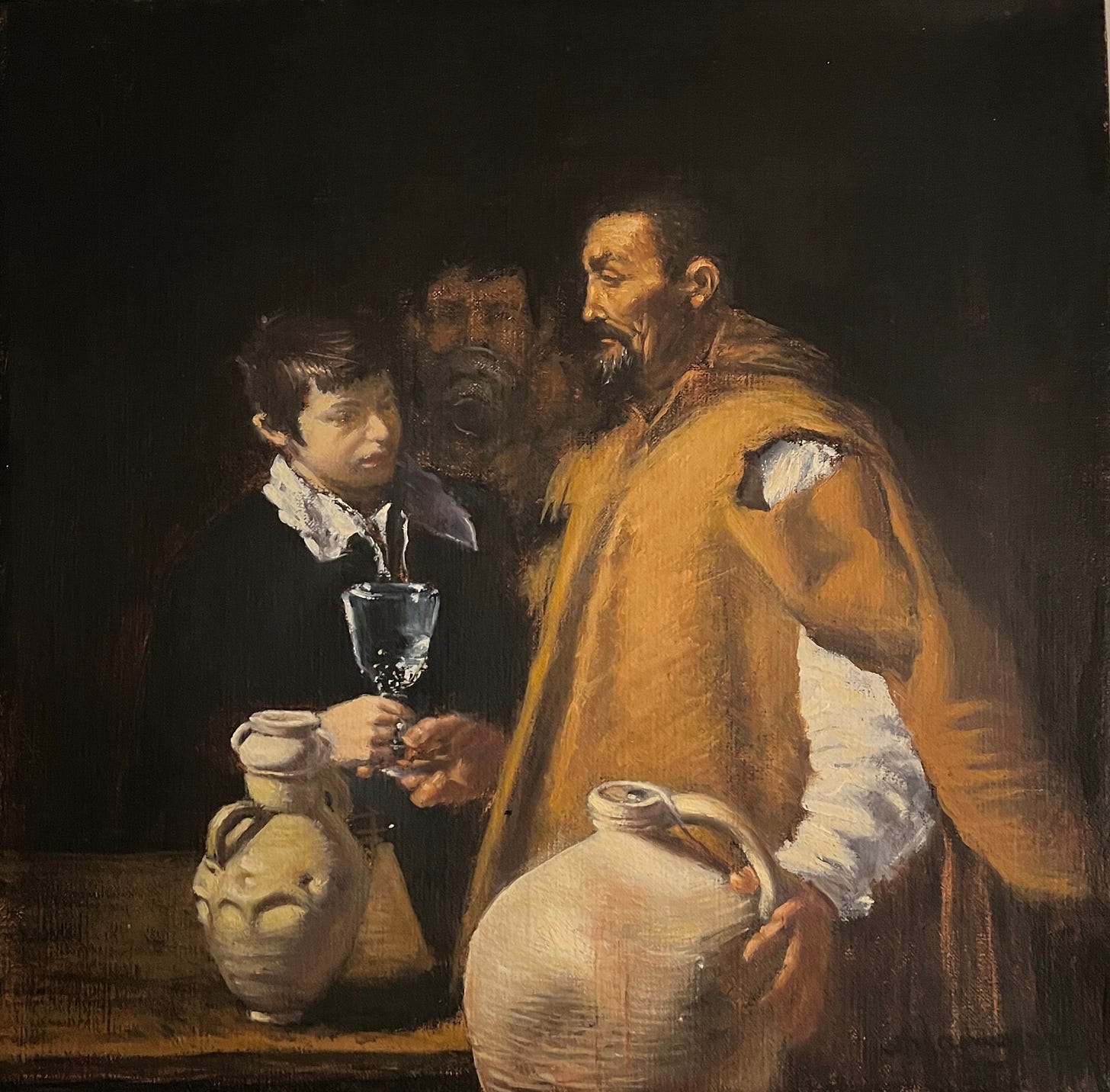 The Water Seller of Seville a Reproduction Piece of Diego Velazquez  Painting - Etsy Canada