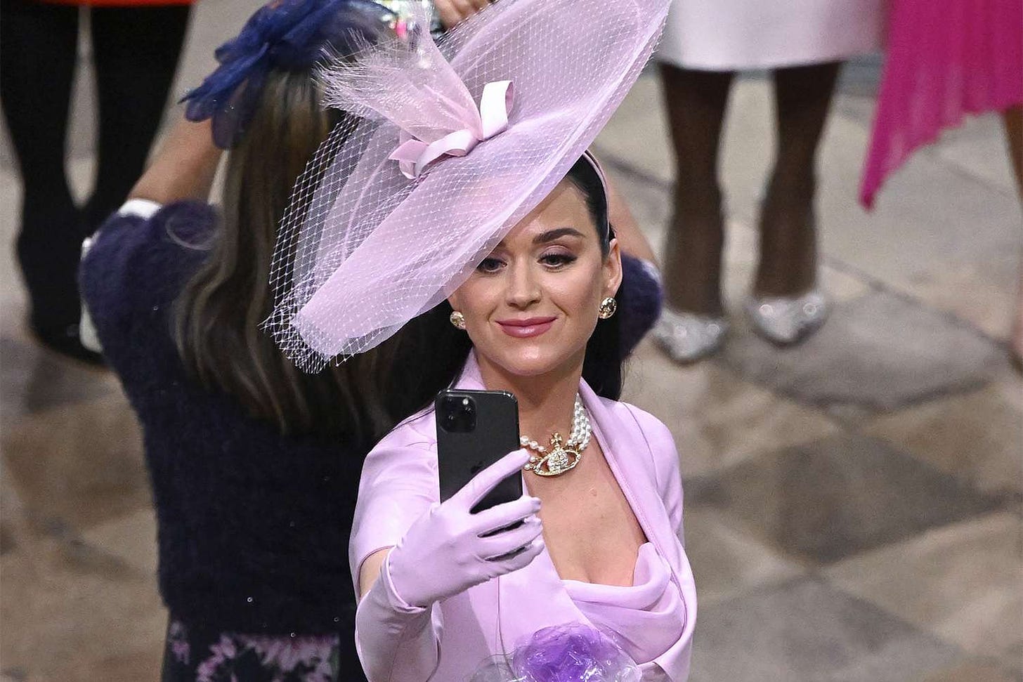 Katy Perry Jokes 'I Found My Seat' After Viral Coronation Memes