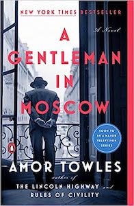 A Gentleman in Moscow book cover