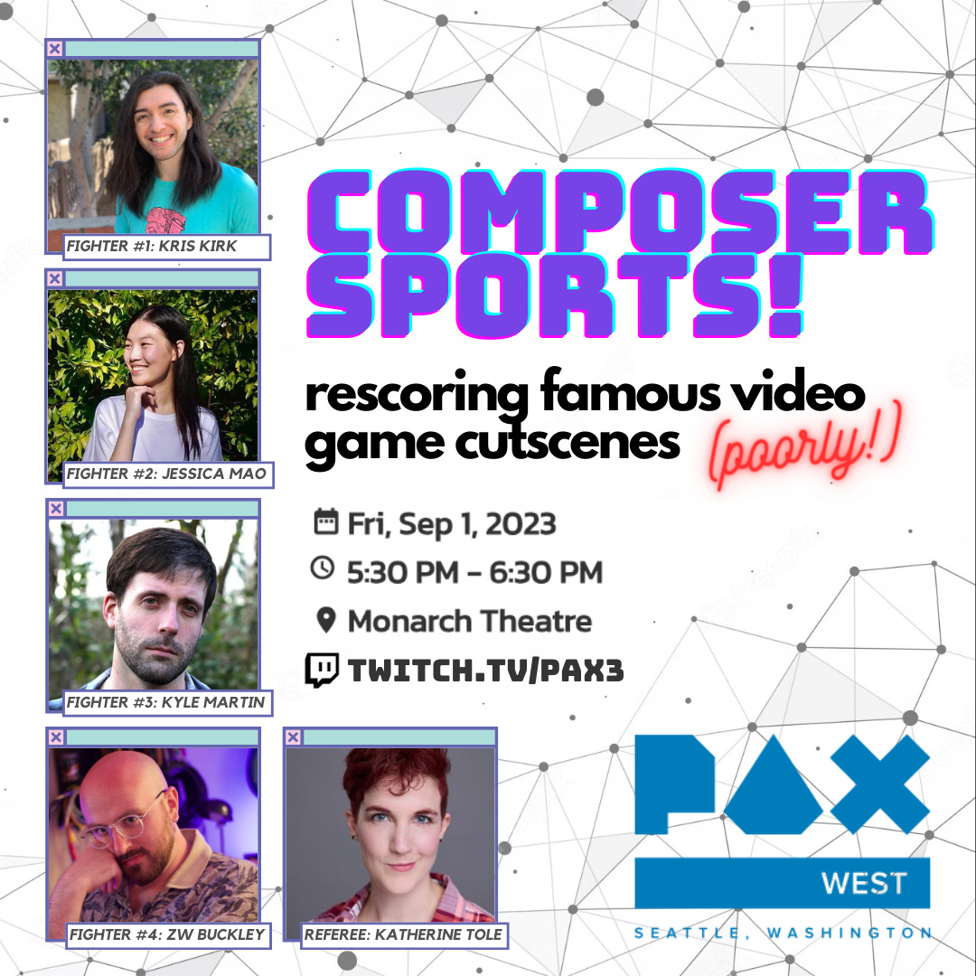 promotional graphic for our Composer Sports panel