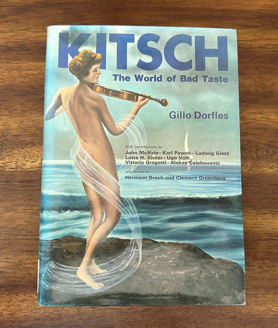 Kitsch : The World of Bad Taste by Gillo Dorfles (1988, HC/DJ) FREE SHIPPING - Picture 1 of 6