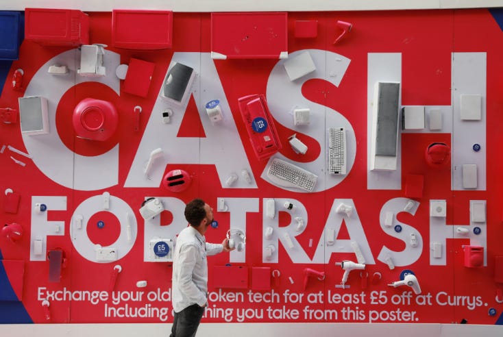 Currys launches 'cash for trash' billboards - The Media Leader