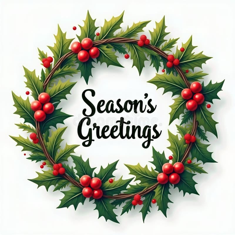 Seasons Greetings Text Stock Illustrations – 5,096 Seasons Greetings Text  Stock Illustrations, Vectors & Clipart - Dreamstime