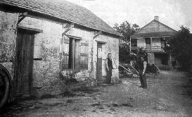Fort Dallas in the 1880s. Courtesy of Florida State Archives.