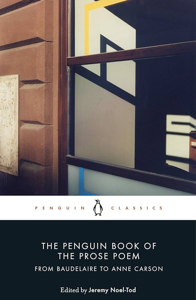 Cover of The Penguin Book of the Prose Poem