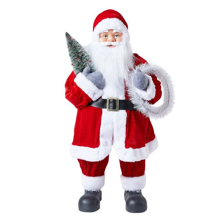 Wonderland Standing Santa, , hi-res