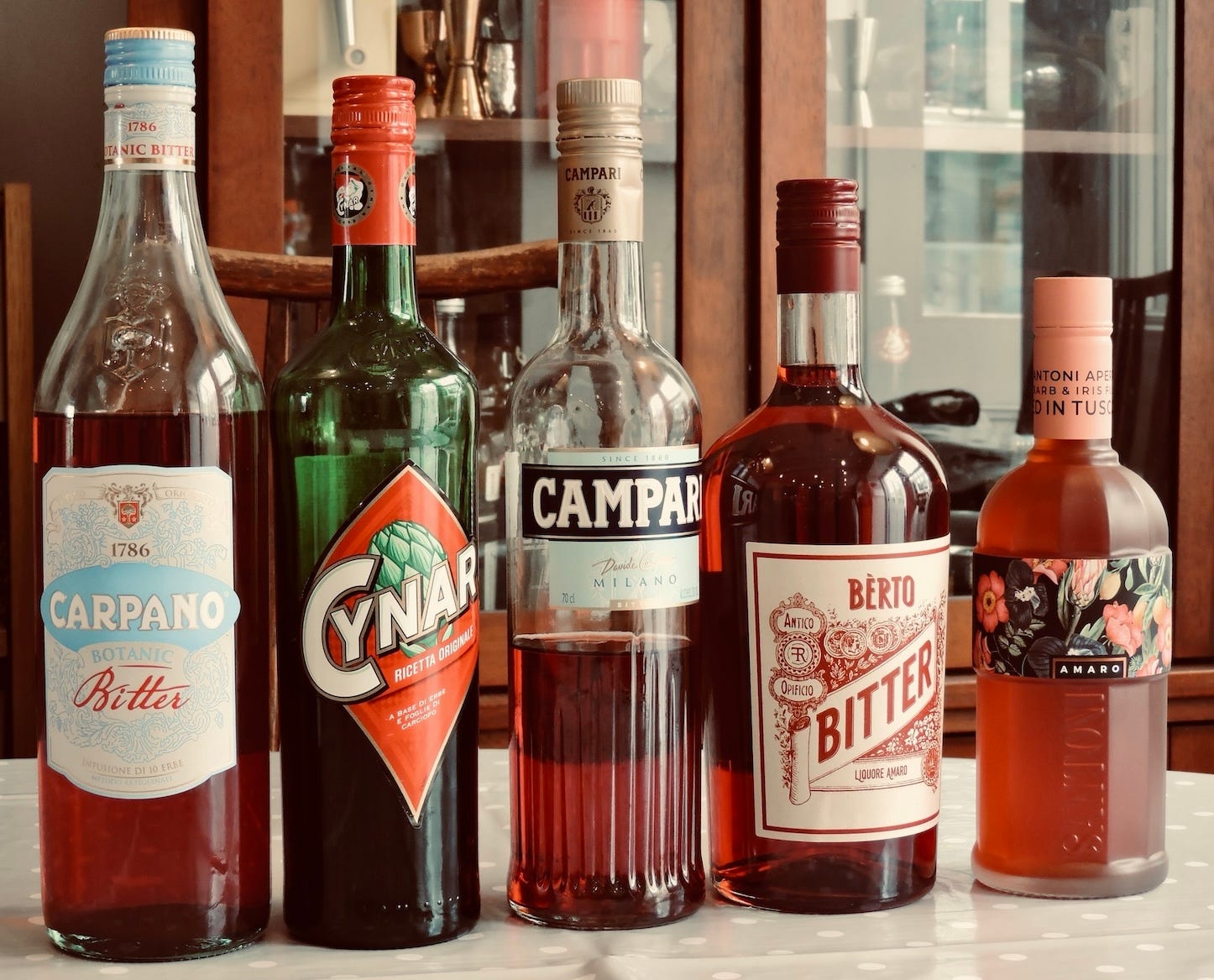 negroni amari, bitters