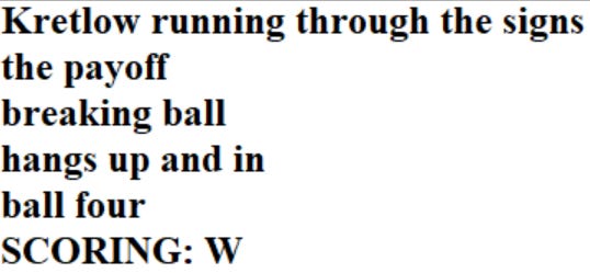 Diamond Mind Baseball Play By Play