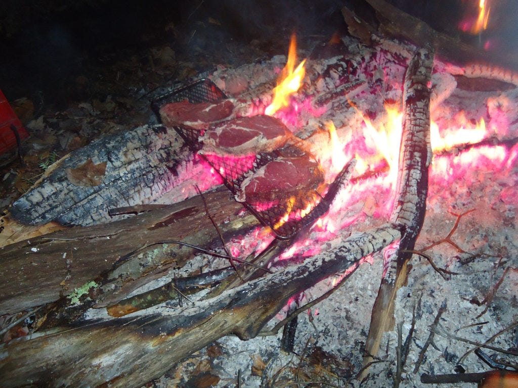 Campfire cooking