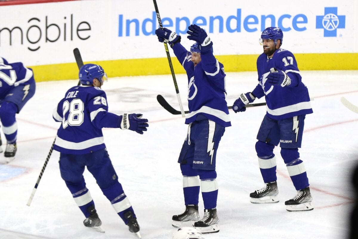 Steven Stamkos Celebration Tampa Bay Lightning