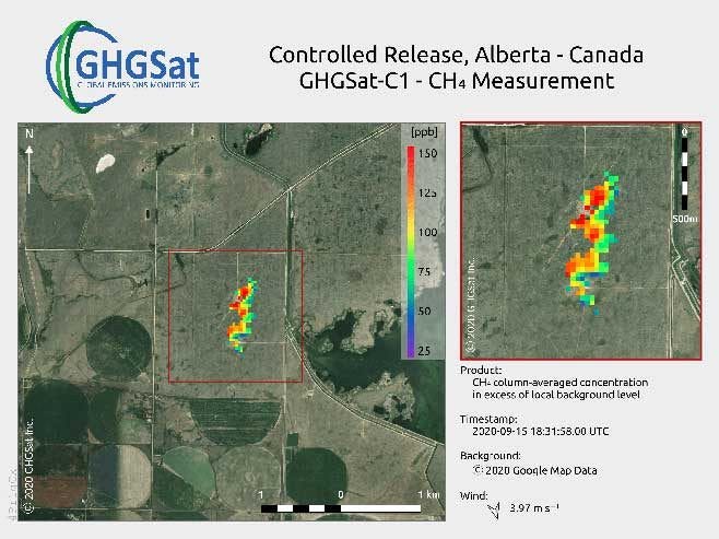 GHGSat Methane Data CSDA Program