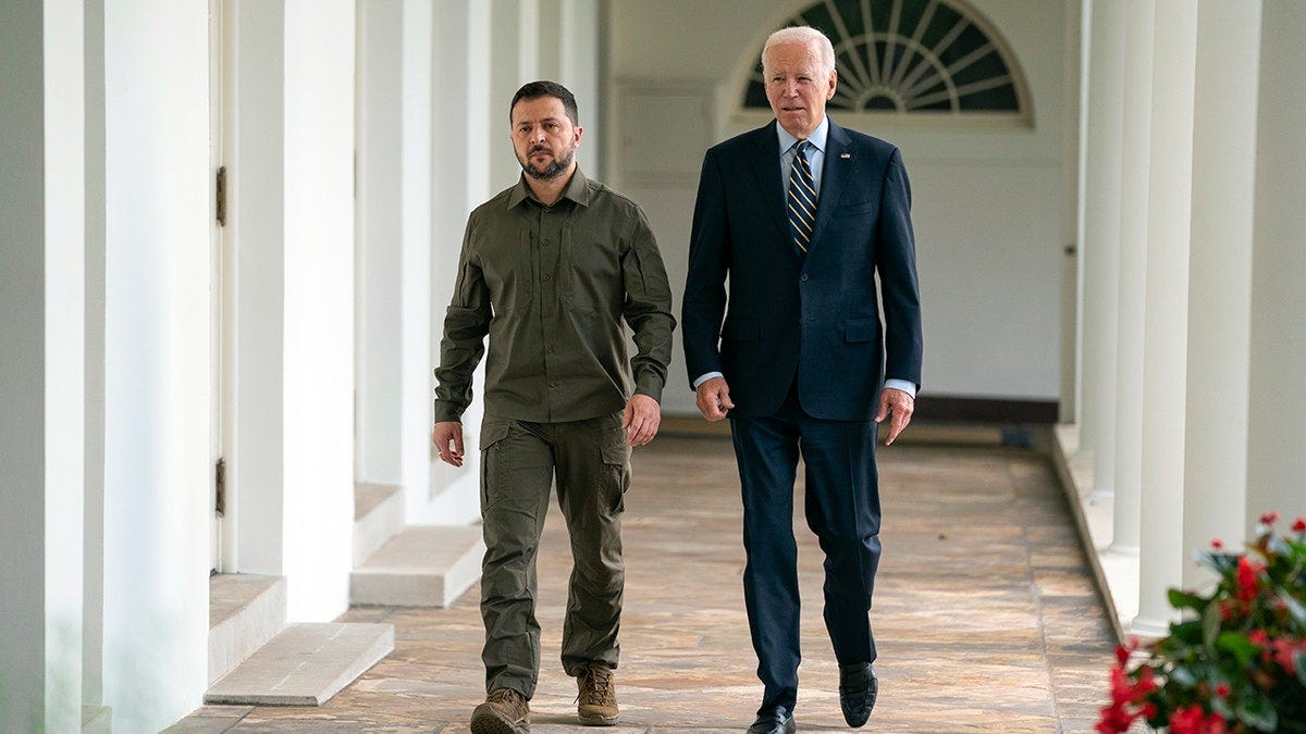 President Biden Welcomes Ukrainian President Zelensky To The White House