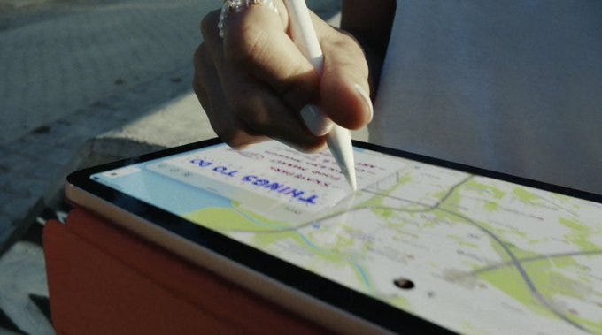 iPad mini 6 con un Apple Pencil 2
