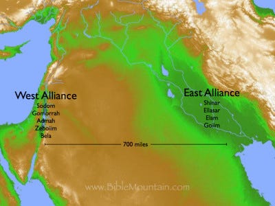 Map of Middle East