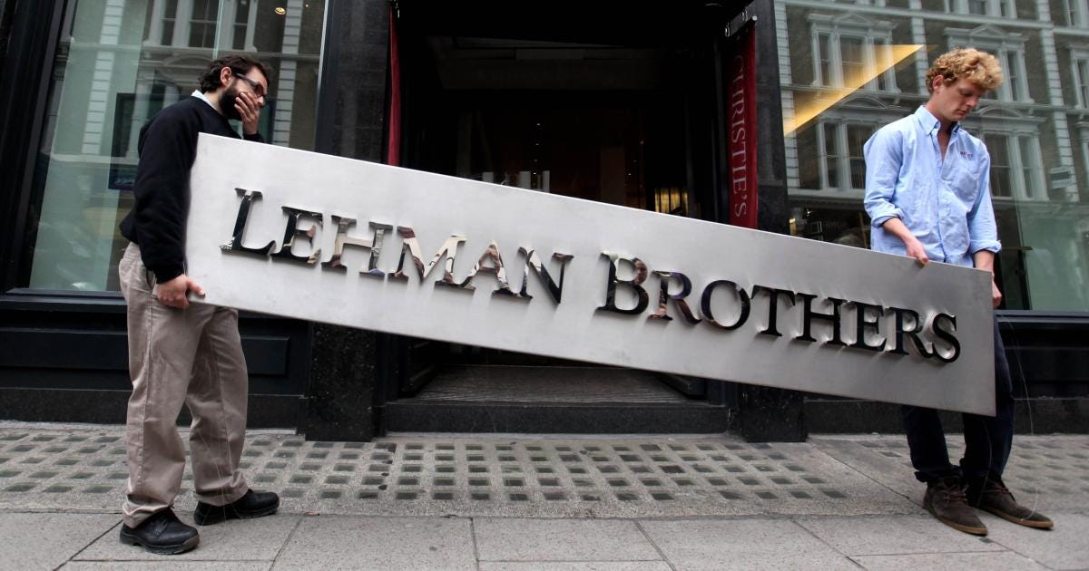 Lehman Brothers en quiebra: la mayor crisis económica