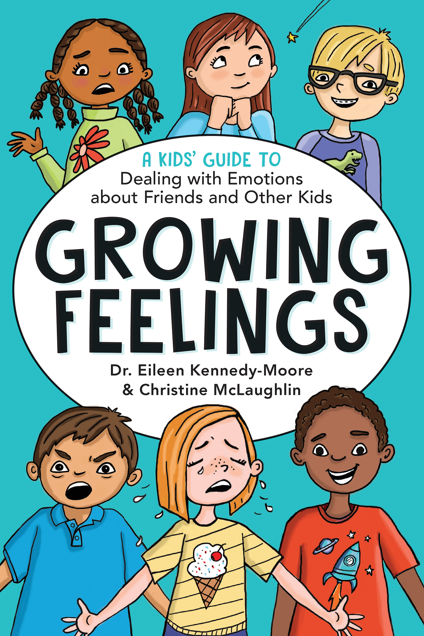 book cover: Growing Feelings: A Kids' Guilde to Dealing with Emotions about Friends and Other Kids