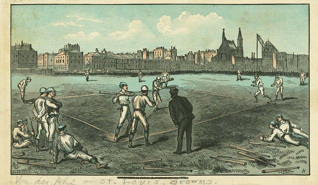 19th Century baseball game | Flickr - Photo Sharing!