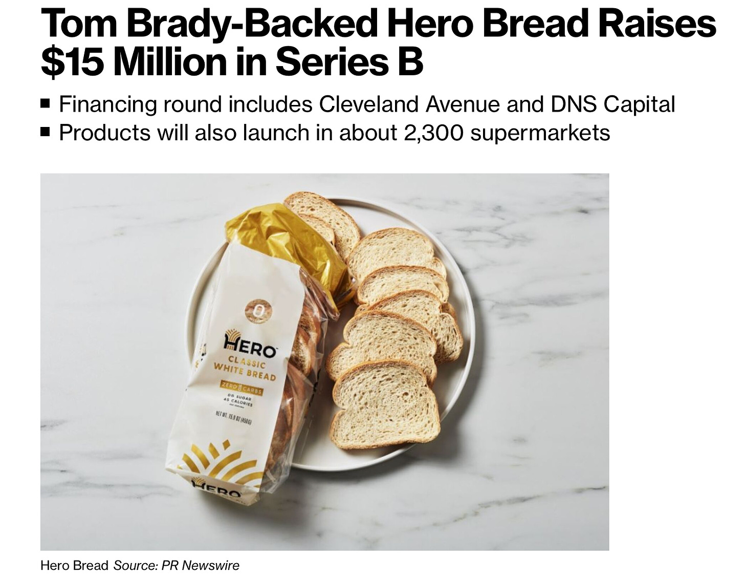 Hero Bread closes $15M Series B, Launching in 2300 Sprouts stores