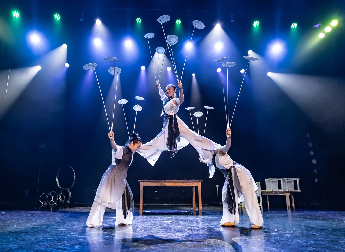 The Peking Acrobats are in Wausau tomorrow for a show at The Grand Theater and a preview of the event is by Evan J. Pretzer in The Wausau Sentinel. 