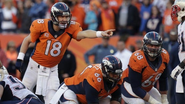 Peyton Manning denver broncos headed to super bowl 2015 images