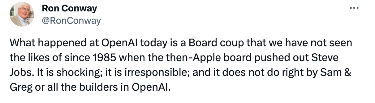 A brief look at the history of OpenAI's board