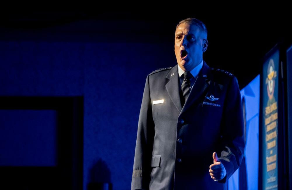 Air Mobility Command Gen. Mike Minihan delivers Airlift/Tanker Symposium keynote