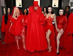 Image result for satan worship at the grammys