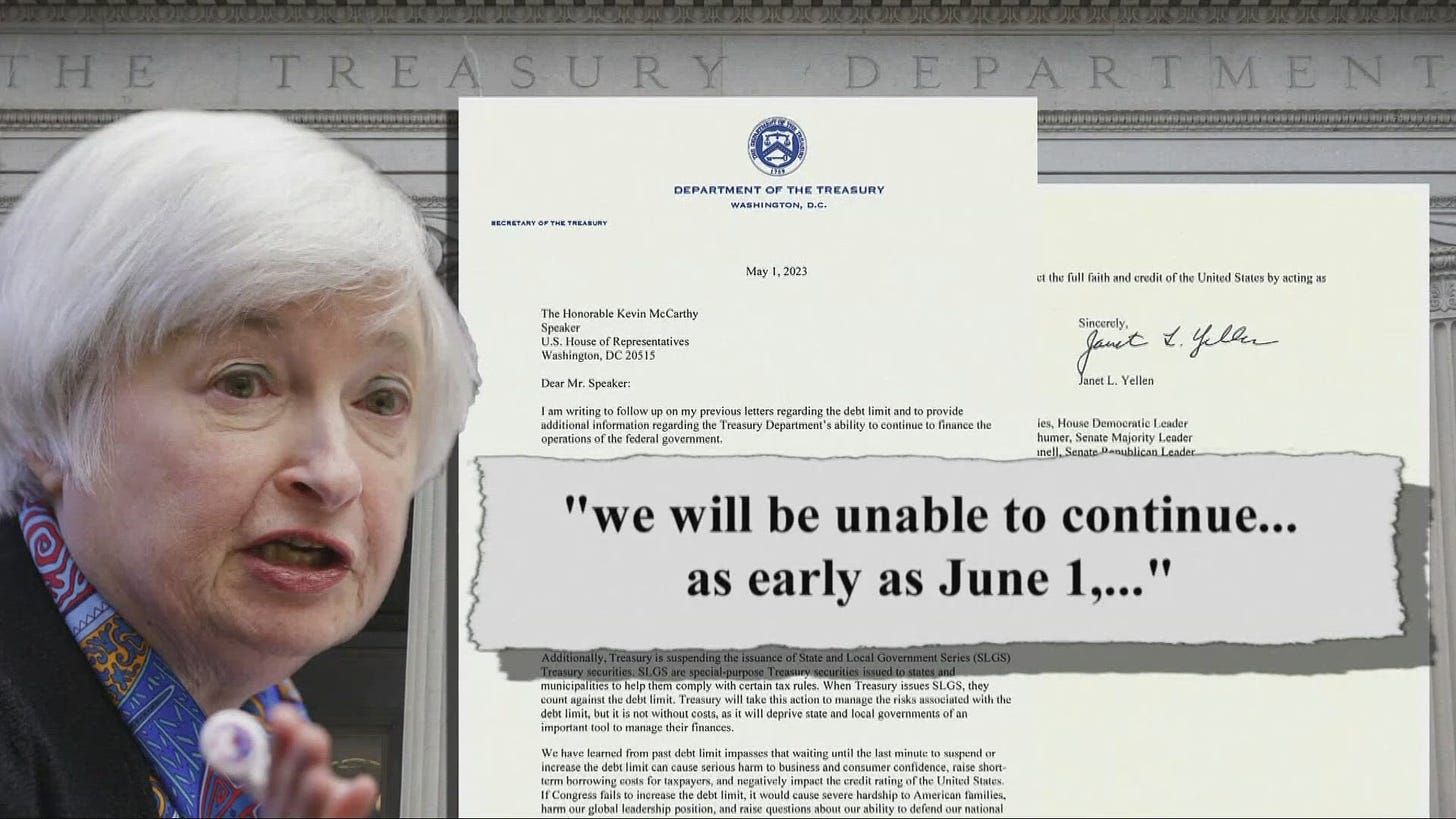 US debt ceiling: June deadline to be raised, suspended | wkyc.com