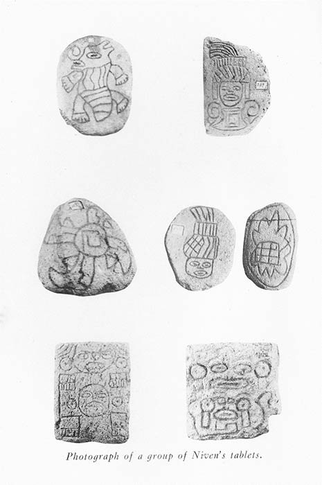 Niven’s Mexican tablets (Author provided with permission ©Children of Mu)
