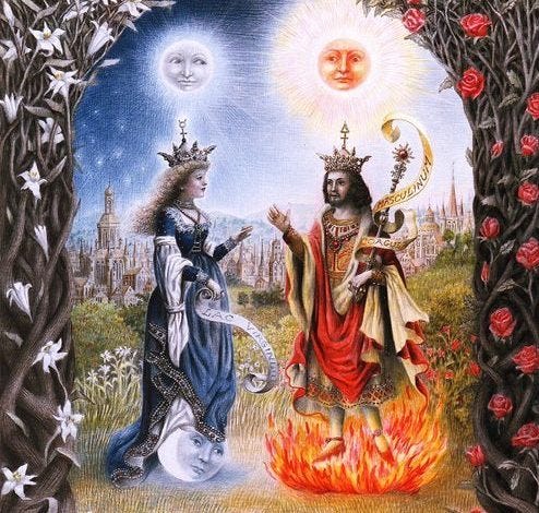 Alchemical Marriage - Masculine and Feminine Union (READ THE FACTS)