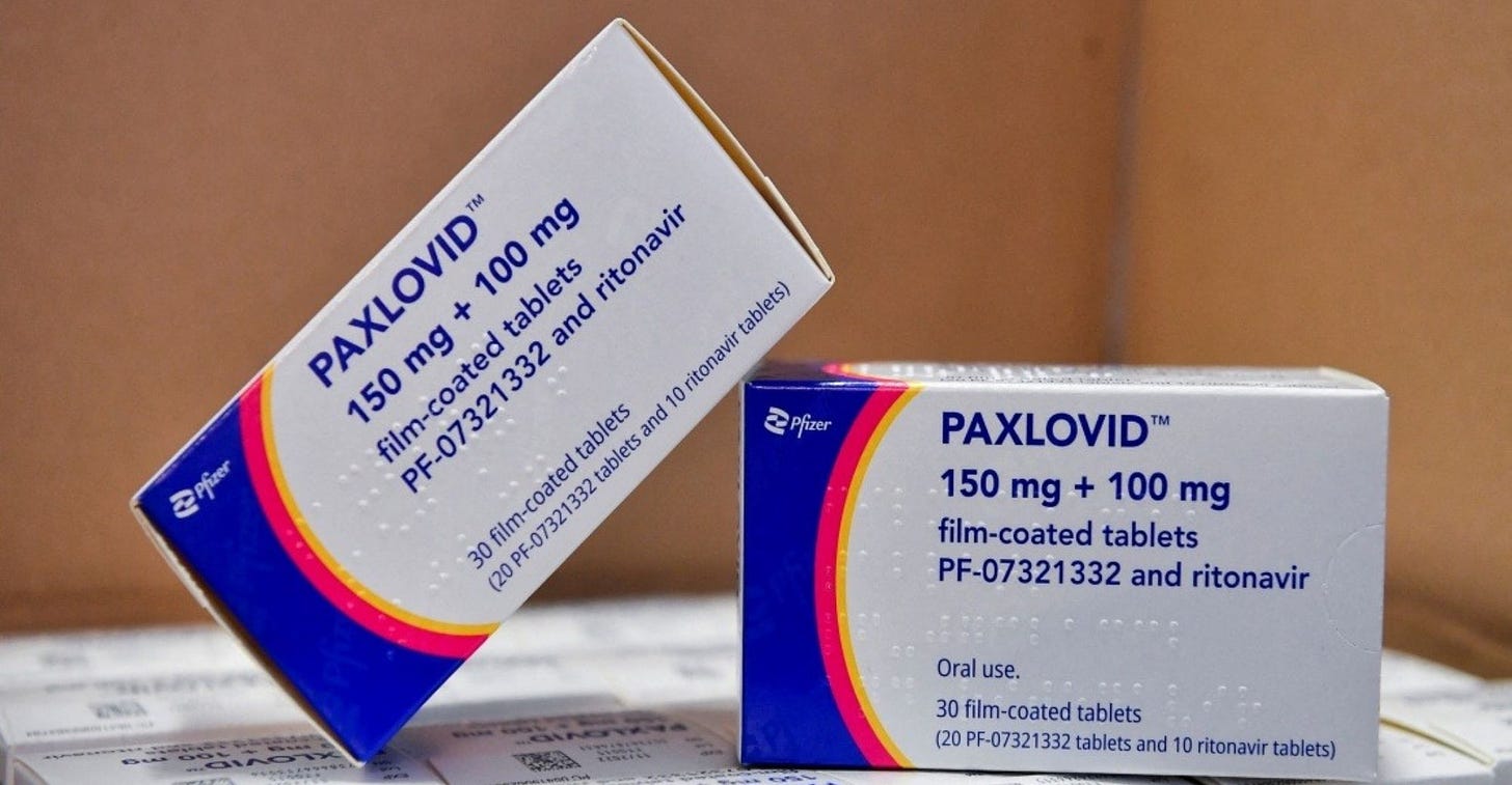 Pfizer to Provide COVID Pill Paxlovid to China in First Half of 2023